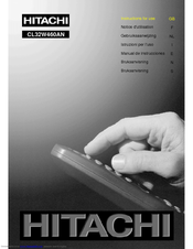 Hitachi CL32W460AN User Manual