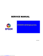 Epson EPL N2700 Service Manual