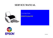 Epson Stylus C82 Service Manual