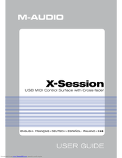 M-Audio X-Session User Manual