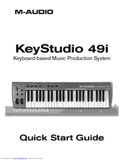 M-Audio KEYSTUDIO KeyStudio 49i Quick Start Manual