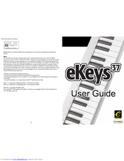 M-Audio eKeys 37 User Manual
