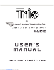 Mach Speed Technologies TRIO T3000 User Manual