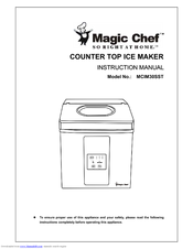 magic chef ice maker model mcim30sst