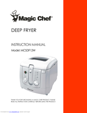 Magic Chef MCSDF12W Instruction Manual