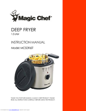 Magic Chef MCSDF6ST Instruction Manual