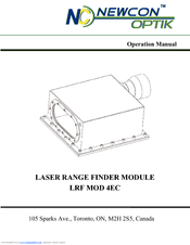 Newcon Optik LRF MOD 4EC Operation Manual