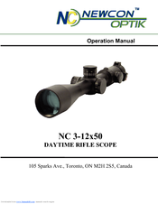 Newcon Optik NC 3-12x50 Operation Manual