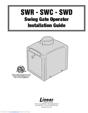 Linear SWD-211 Installation Manual