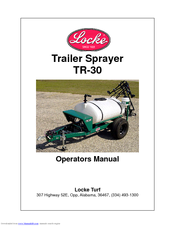 Locke TR-30 Operators Operator's Manual