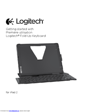 Logitech Fold-Up Keyboard Getting Started Manual