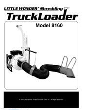 Little Wonder Shredding TruckLoader 8160 Manual