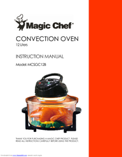 Magic Chef MCSGC12B Instruction Manual