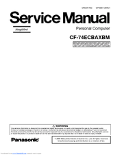 Panasonic Toughbook CF-74ECBAXBM Service Manual