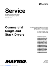 Maytag MDE/MDG21PDA Service Manual