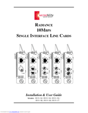 METRObility Optical Systems R111-1T r Installation & User Manual