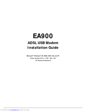 Microsoft EA900 Installation Manual