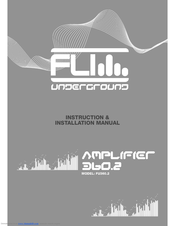 FLI UNDERGROUND FU360.2 Instruction & Installation Manual
