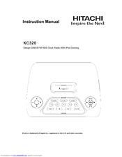 Hitachi KC320 Instruction Manual