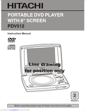Hitachi PDV512 Instruction Manual