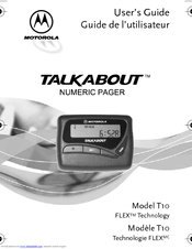 Motorola TALKABOUT FLEX T10 User Manual