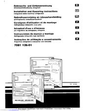 Hotpoint BT40 and Installation And Operating Instructions Manual