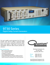 Quantum Composers 9730 Series Specification