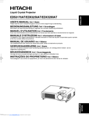 Hitachi EDX3280AT User Manual