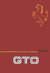 Ferrari GTO Owner's Manual