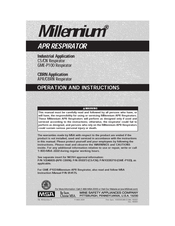 MSA Millenium CS Operation And Instructions Manual