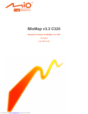 Mio MioMap v3.3 C320 Manual