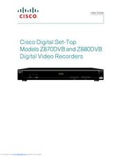 Cisco Z880DVB User Manual
