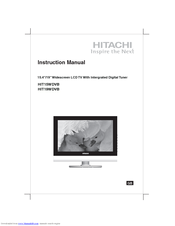 Hitachi HIT15WDVB Instruction Manual