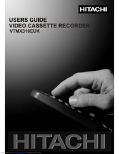 Hitachi VTMX310EUK User Manual
