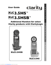Clarity XLC 3.5HS User Manual