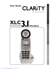 Clarity XLC 3.1 User Manual