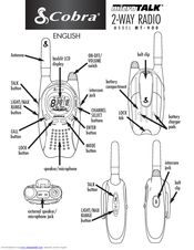Cobra MICROTALK MT-900 Owner's Manual