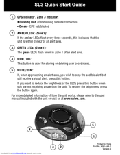 Cobra AURA SL3 Quick Start Manual