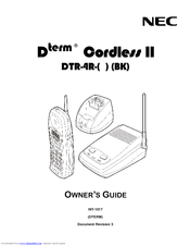 Nec DTH-4R-2 - CORDLESS Lite II BLAC Owner's Manual