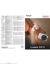 Panasonic DMC-GF3XK Brochure