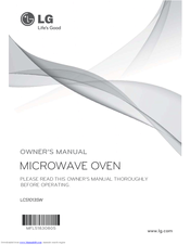 LG LCS1013SW Owner's Manual