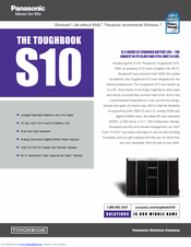 Panasonic Toughbook S10 Specification