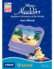 Vtech V.Smile: Aladdin s Wonders of The World User Manual