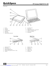 Compaq TC1100 - Compaq Tablet PC Quickspecs