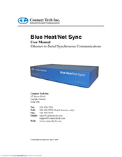 Connect Tech Blue Heat/Net Sync User Manual