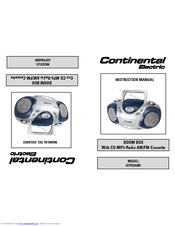 Continental Electric CEPD64381 Instruction Manual