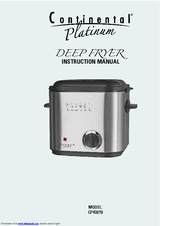 Continental Platinum Platinum CP43219 Instruction Manual