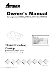 Amana akt3020 Owner's Manual