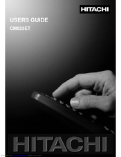 Hitachi CM625ET User Manual
