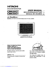 Hitachi CM630ET User Manual